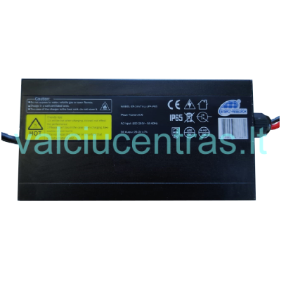 ENERGY RESEARCH 24V/7A Ličio jonų įkroviklis